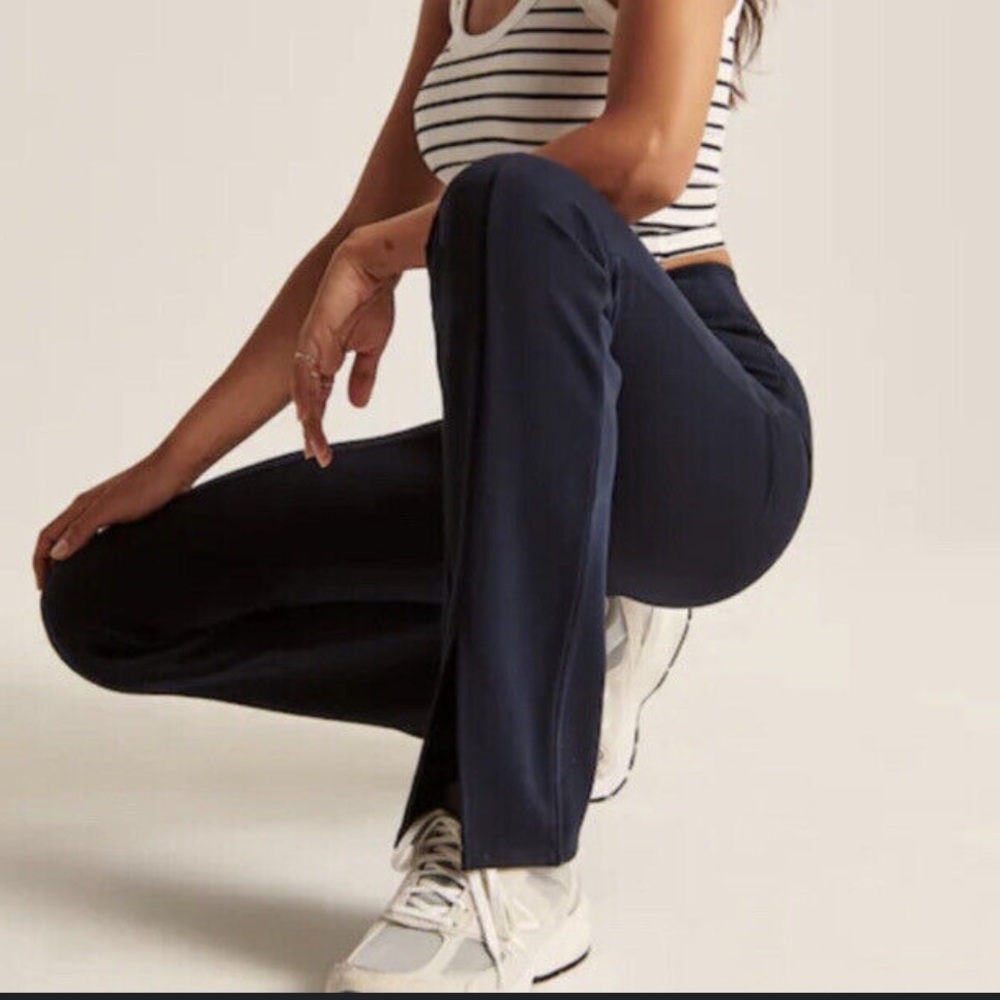 Abercrombie Split Hem Flare Pant - image 2